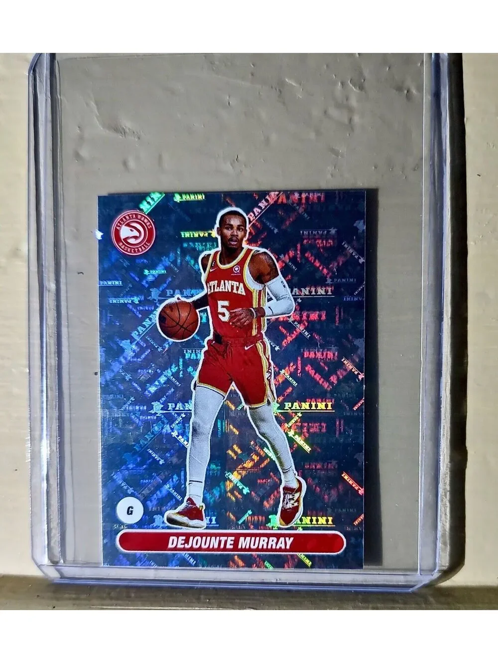 2023-24 Dejounte Murray Panini NBA Basketball #101 Sticker Atlanta Hawks